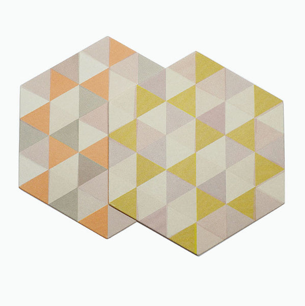 hex coasters (mixed set)